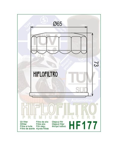 Filtro de aceite HF177 Filtro de aceite HF177