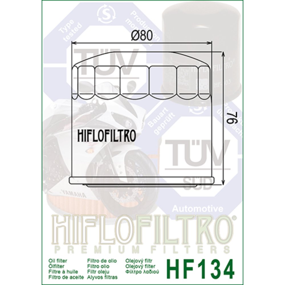 Filtro de aceite HF134