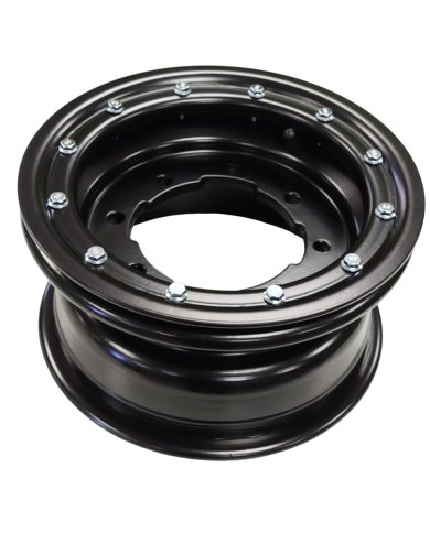 Llanta delantera Negra con Beadlock  4x156 / 4x145