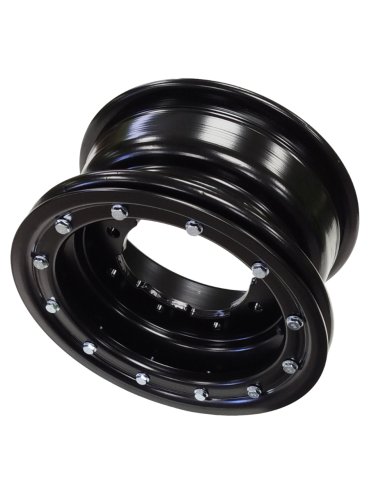 Llanta delantera Negra con Beadlock  4x156 / 4x145