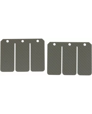 Láminas Boyesen carbono Kawasaki KX 125 89-93