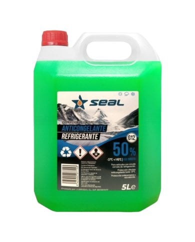 Anticongelante Seal G12 organico verde 50% 5L