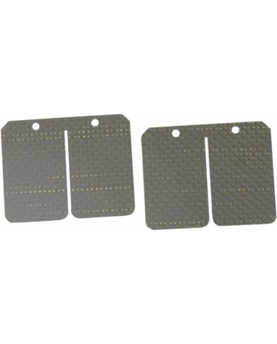 Láminas Boyesen carbono Suzuki RM 125 90-08