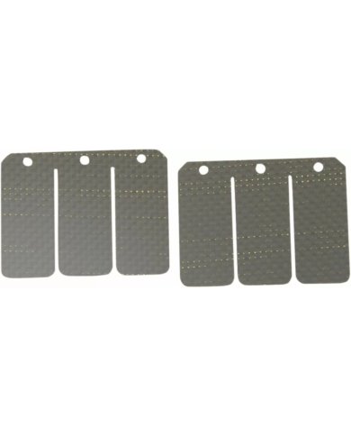 Láminas Boyesen carbono Yamaha YZ125 94-00