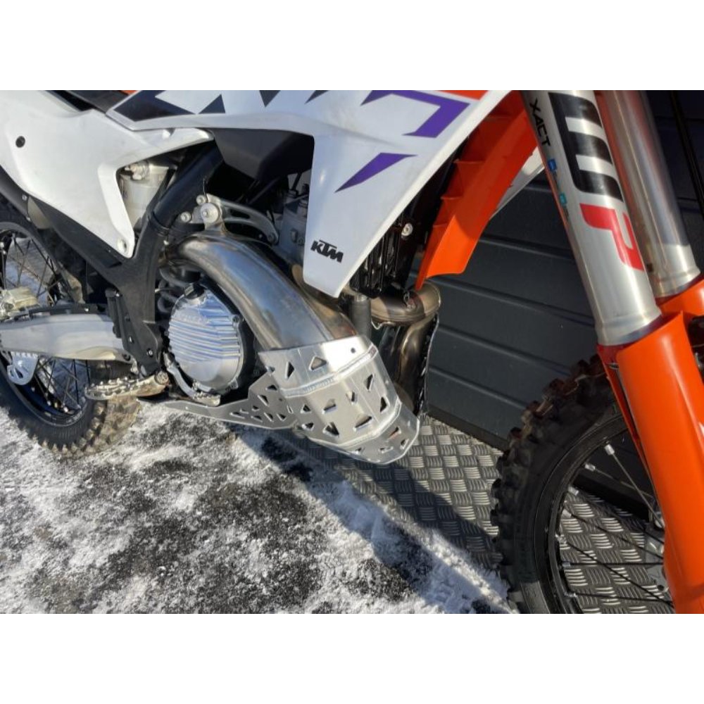 Cubrecárter Enduro con protección de escape KTM EXC 250/300 Tpi Husqvarna TE 250/300 2024