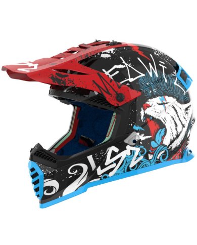 Casco LS2 MX437 Fast II Evo Mini Starmaw (niño) Casco LS2 MX437 Fast II Evo Mini Starmaw (niño)
