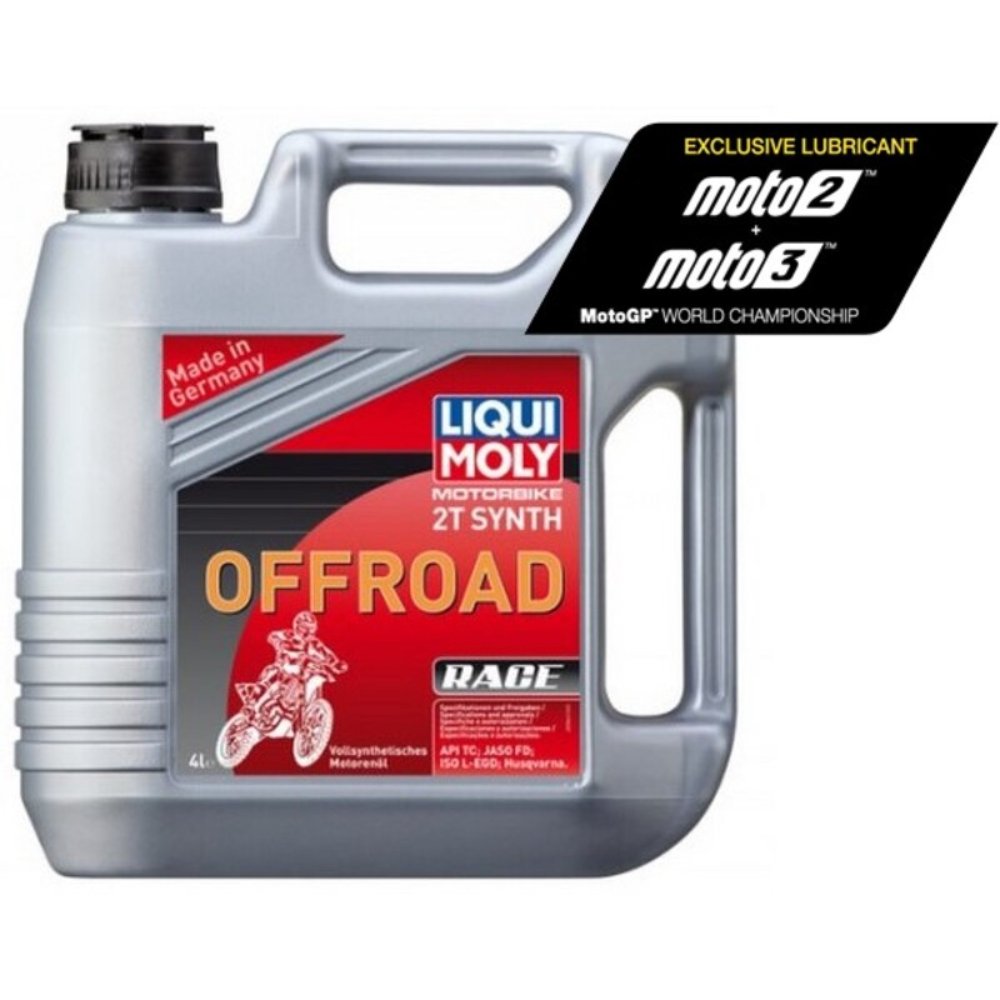 Aceite mezcla 2T Liqui Moly Offroad Race sintético (4 Litros)