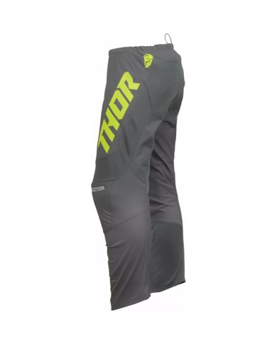 Pantalón Thor Checker Gris/Amarillo fluor (Niño) Pantalón Thor Checker Gris/Amarillo fluor (Niño)