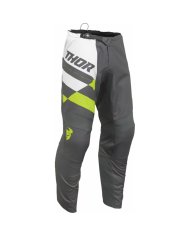 Pantalón Thor Checker Gris/Amarillo fluor (Niño)
