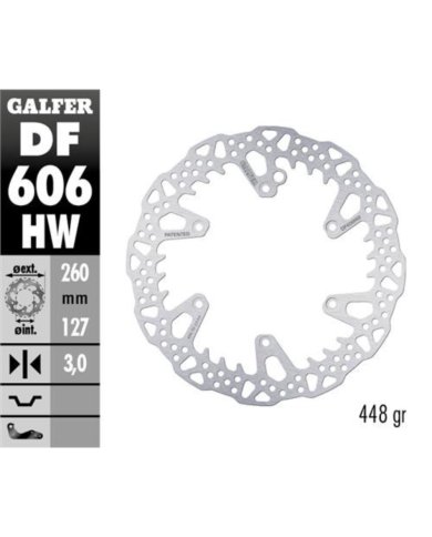 Disco delantero Galfer Shark KTM / Husqvarna / Gas Gas