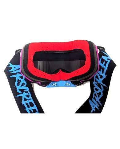 Gafas Airscreen Aero EX 01 Negra/Morada cristal con aberturas laterales