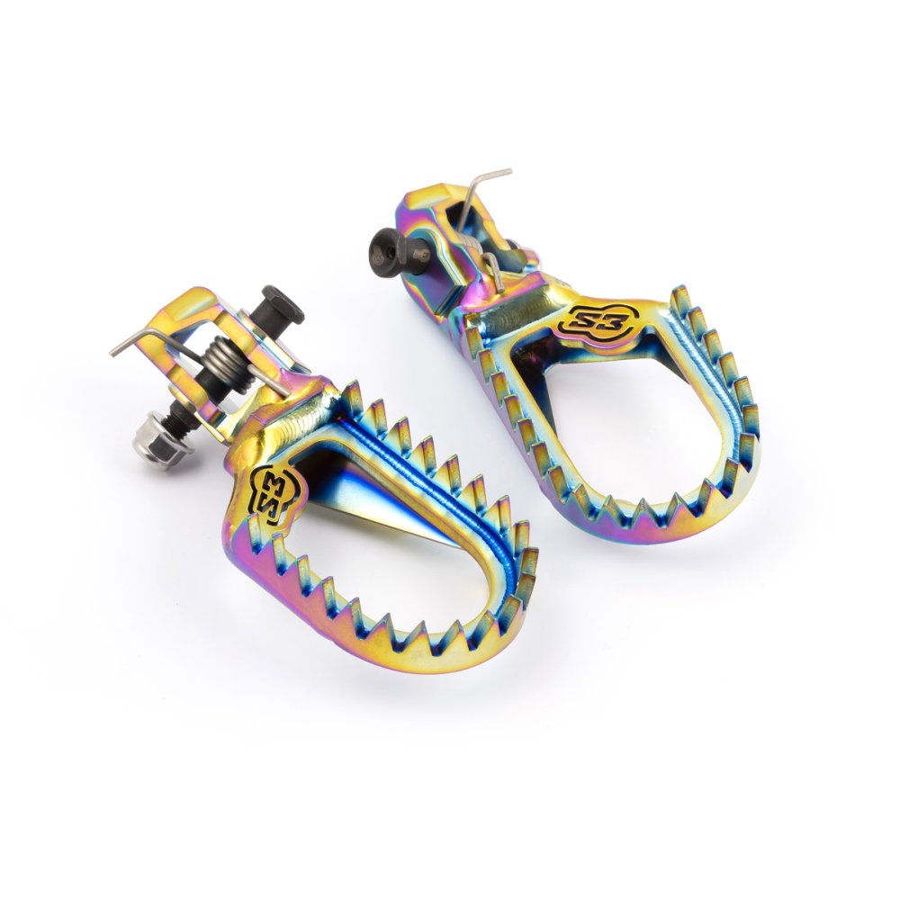 Estriberas Titanium S3 Rainbow KTM/Gas Gas/Husqvarna/Beta