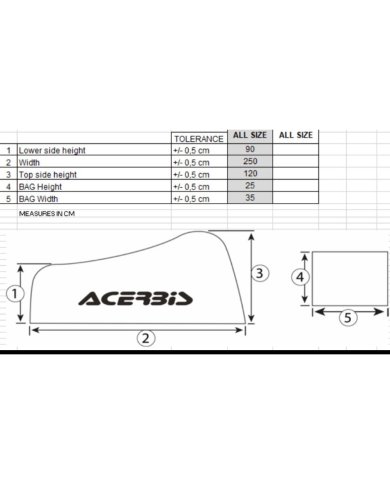 Funda moto carretera Acerbis
