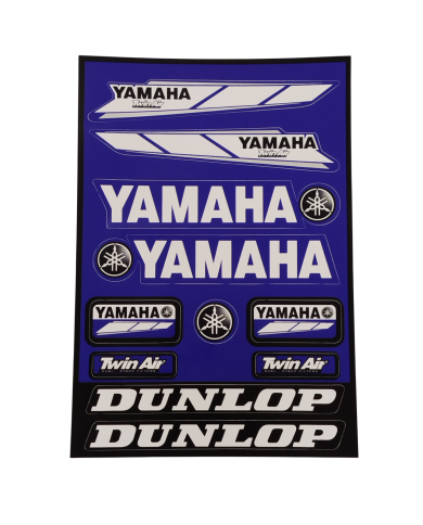 Pliego pegatinas Yamaha