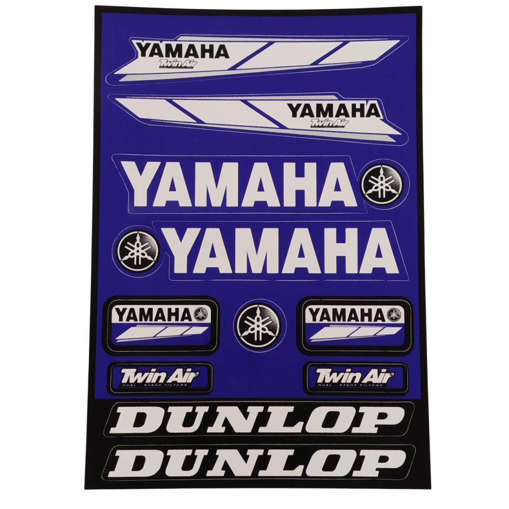 Pliego pegatinas Yamaha