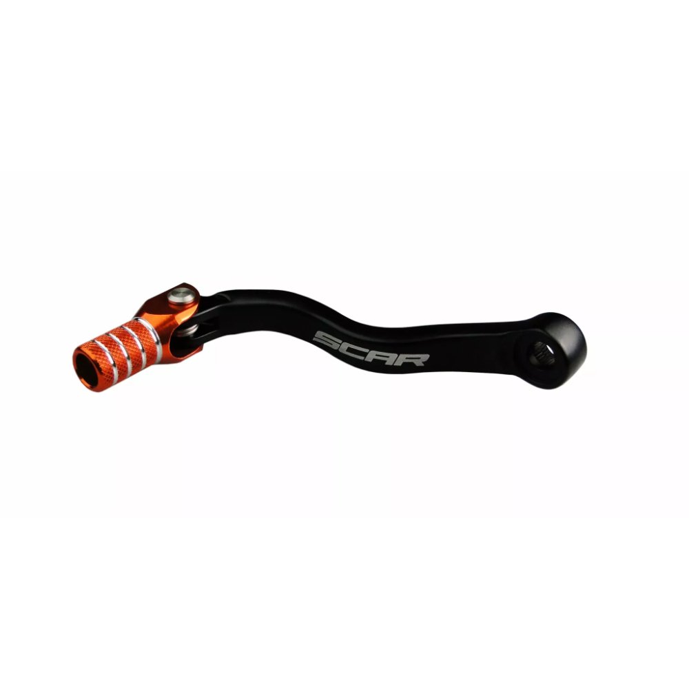 Pedal de cambio Scar KTM EXC 250/300 94-16 Negro/naranja