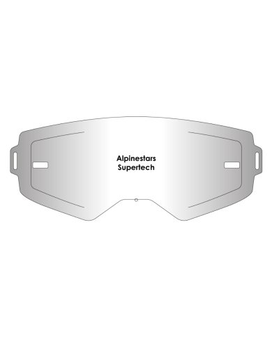 Cristal Airscreen con aberturas laterales Alpinestars Supertech
