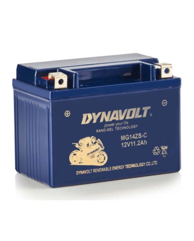 Batería Dynavolt YTZ14S Nano gel