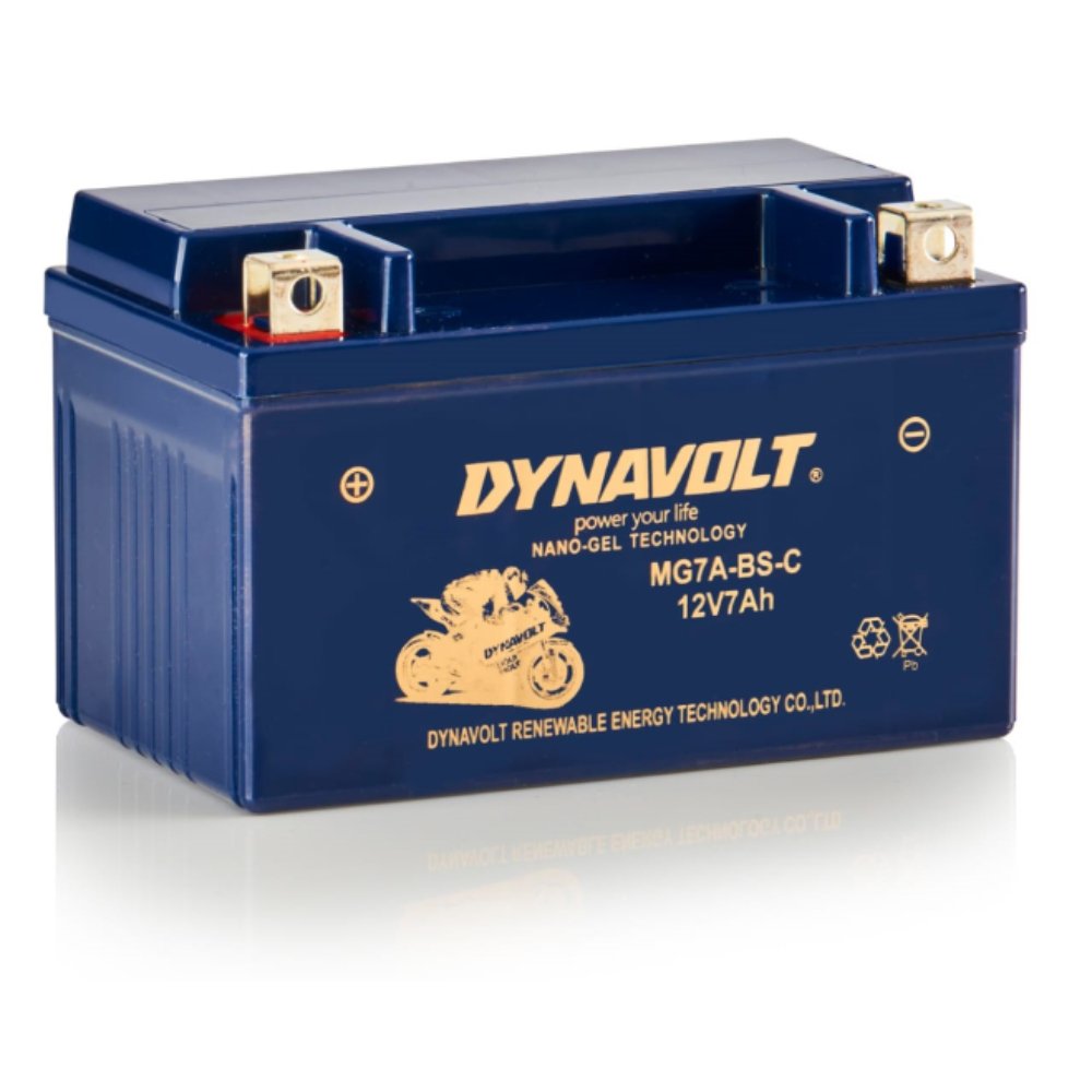 Batería Dynavolt YTX7A-BS Nano gel