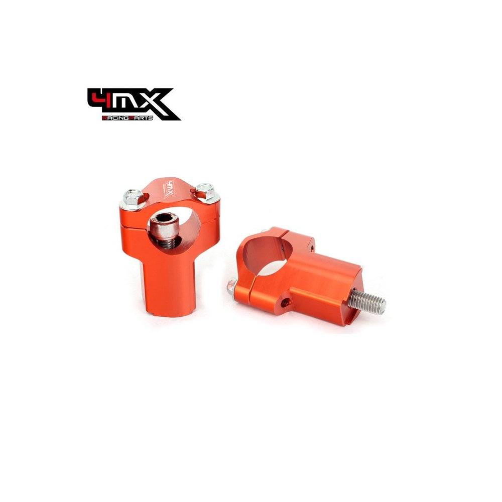 Torretas KTM aluminio naranja +52 mm