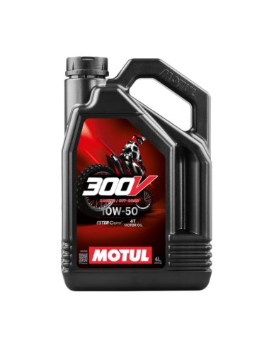 Aceite Motul 10w50 300V Factory Line Off Road (4 Litros)