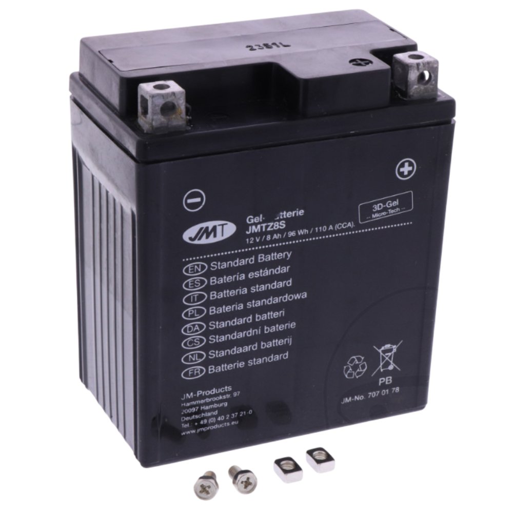 Batería moto YTZ8V Gel JMT