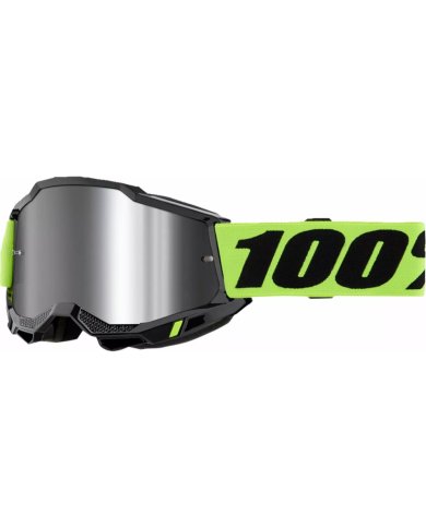 Gafas 100% Accuri 2 Neon yellow espejo