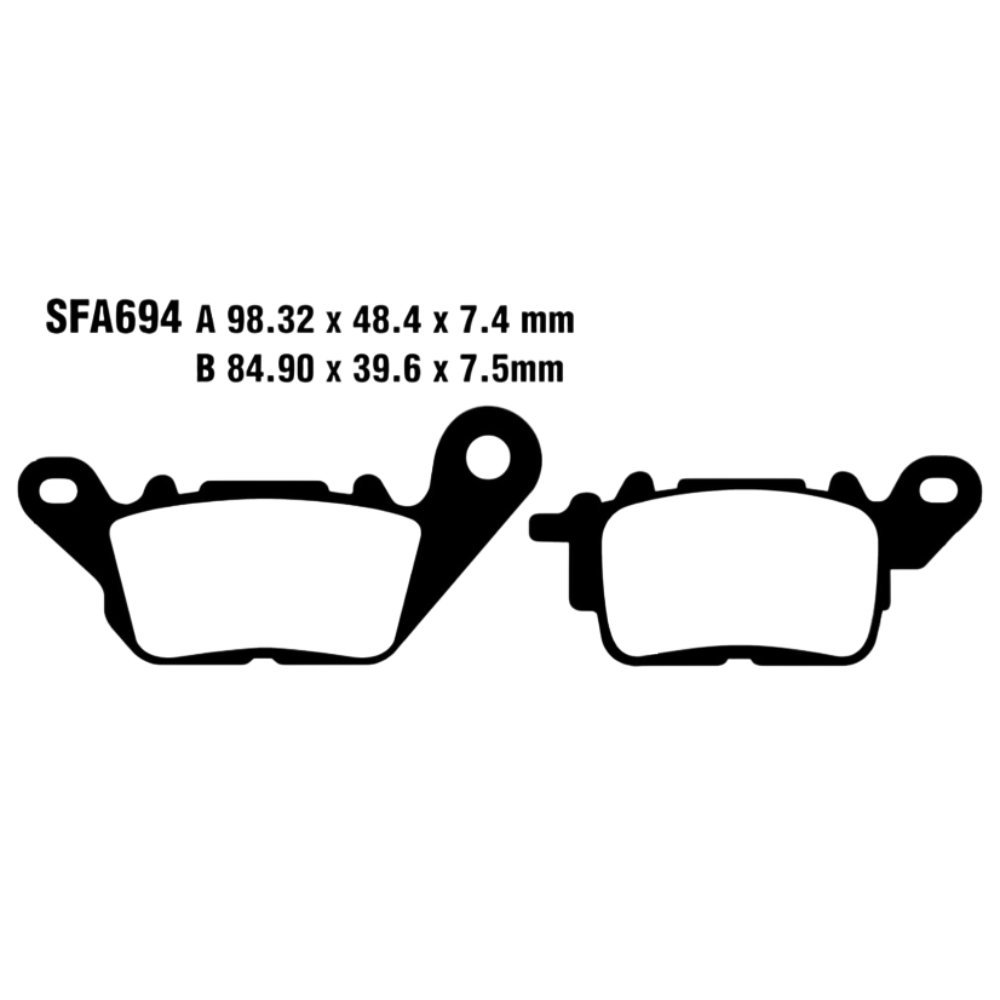 Pastillas de freno EBC SFA694 Yamaha N-Max 125