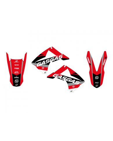 Kit de adhesivos Blackbird Racing Dream 5 Gas gas EC 10-11 / ECF 10-13
