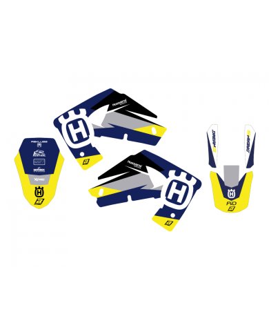Kit de adhesivos Blackbird Racing Dream 5 Husqvarna CR-WR 00-05 / TE-TC 250-450-510 02-04 Kit de adhesivos Blackbird Racing Dream 5 Husqvarna CR-WR 00-05 / TE-TC 250-450-510 02-04
