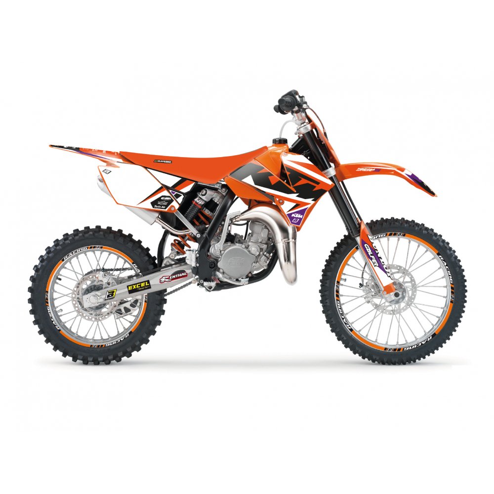 Kit de adhesivos Blackbird Racing Dream 5 Ktm SX 85 06-12