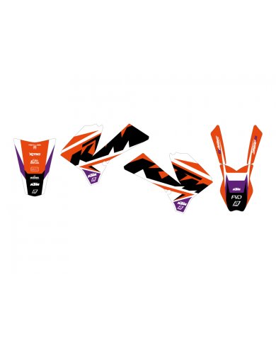 Pack plásticos + adhesivos Ktm SX 85 06-12 Pack plásticos + adhesivos Ktm SX 85 06-12