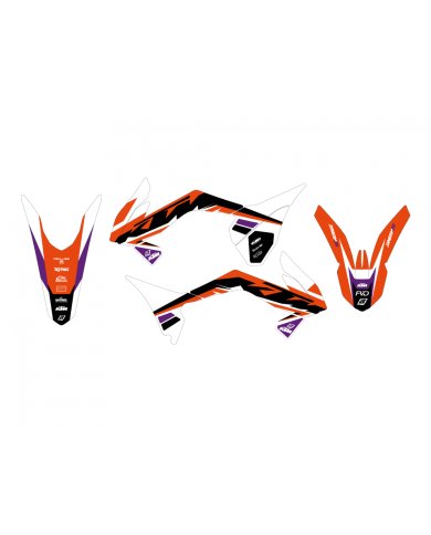 Kit de adhesivos Blackbird Racing Dream 5 KTM SX 85 13-17