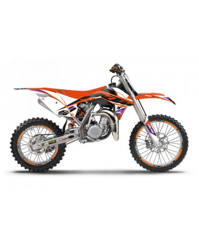 Kit de adhesivos Blackbird Racing Dream 4 Ktm SX 85 13-17