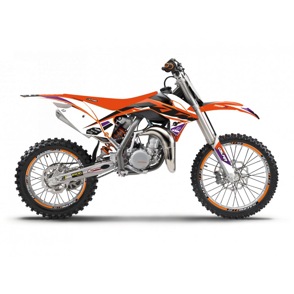 Kit de adhesivos Blackbird Racing Dream 5 KTM SX 85 13-17 Kit de adhesivos Blackbird Racing Dream 5 KTM SX 85 13-17