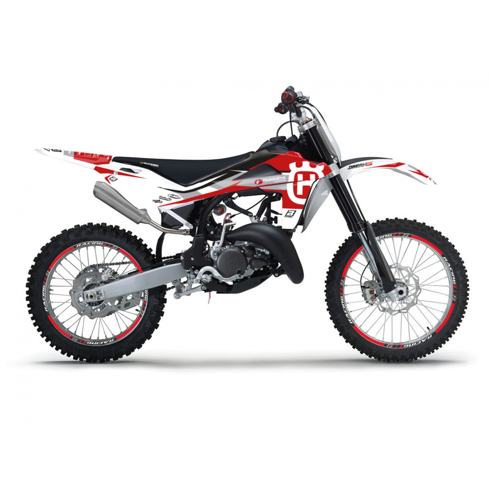 Kit de adhesivos Blackbird Racing Dream 5 Husqvarna CR-WR 09-13 / TE-TC 250-310 08-13 / TE-TC 450-510 08-10