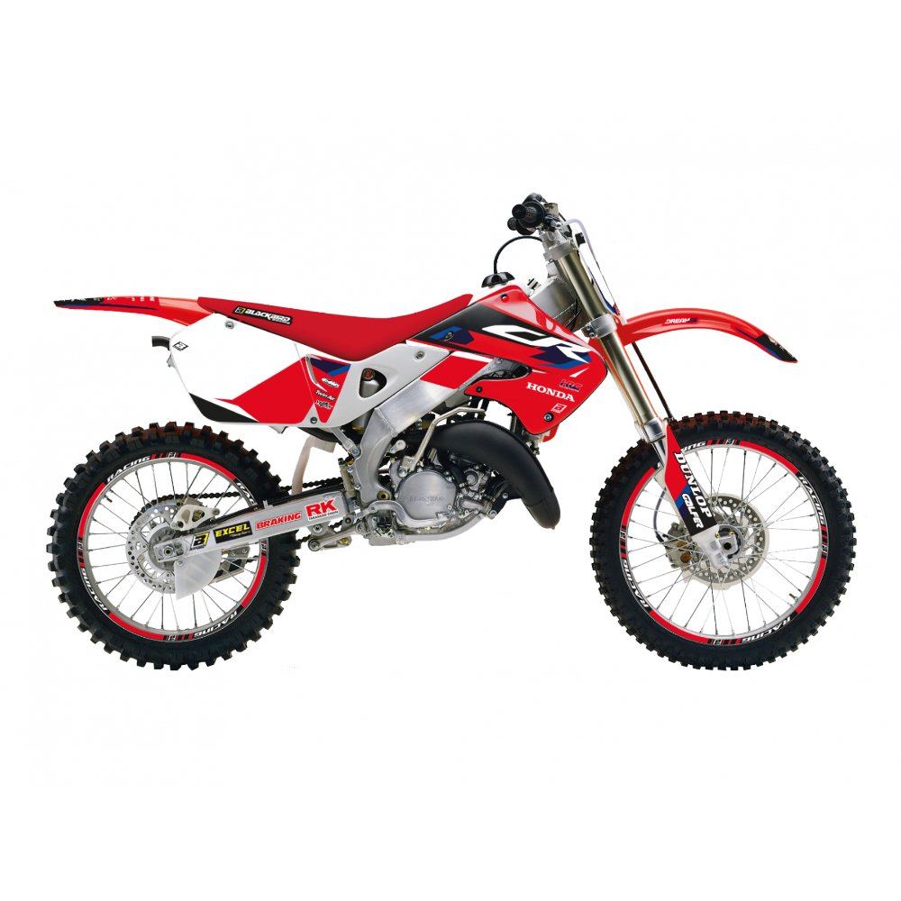 Kit de adhesivos Blackbird Racing Dream 5 Honda CR 125R / CR 250R 97-99