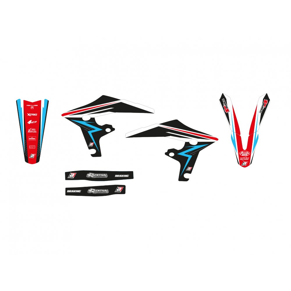 Kit de adhesivos Blackbird Racing Dream 4 Fantic XXF / XEF 22-24