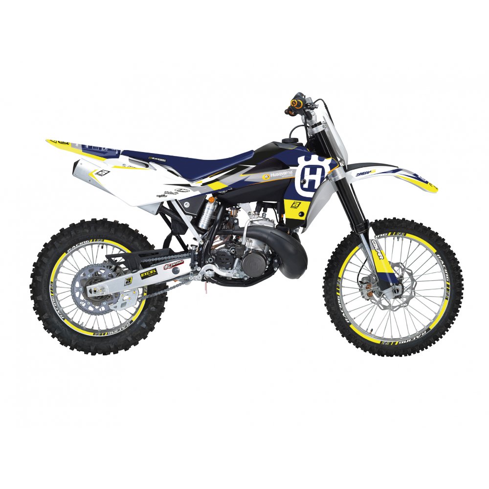 Kit adhesivos Dream 5 Husqvarna CR-WR 06-08 / WR 250 06-13 / WR 300 09-13