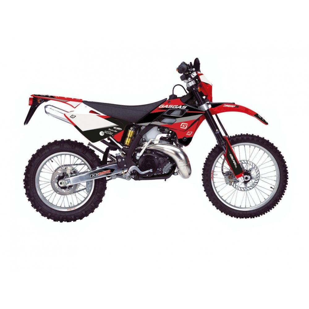 Kit de Pegatinas BlackBird Dream 5 Gas Gas EC 250 02-06 FSE 400/450 02-06