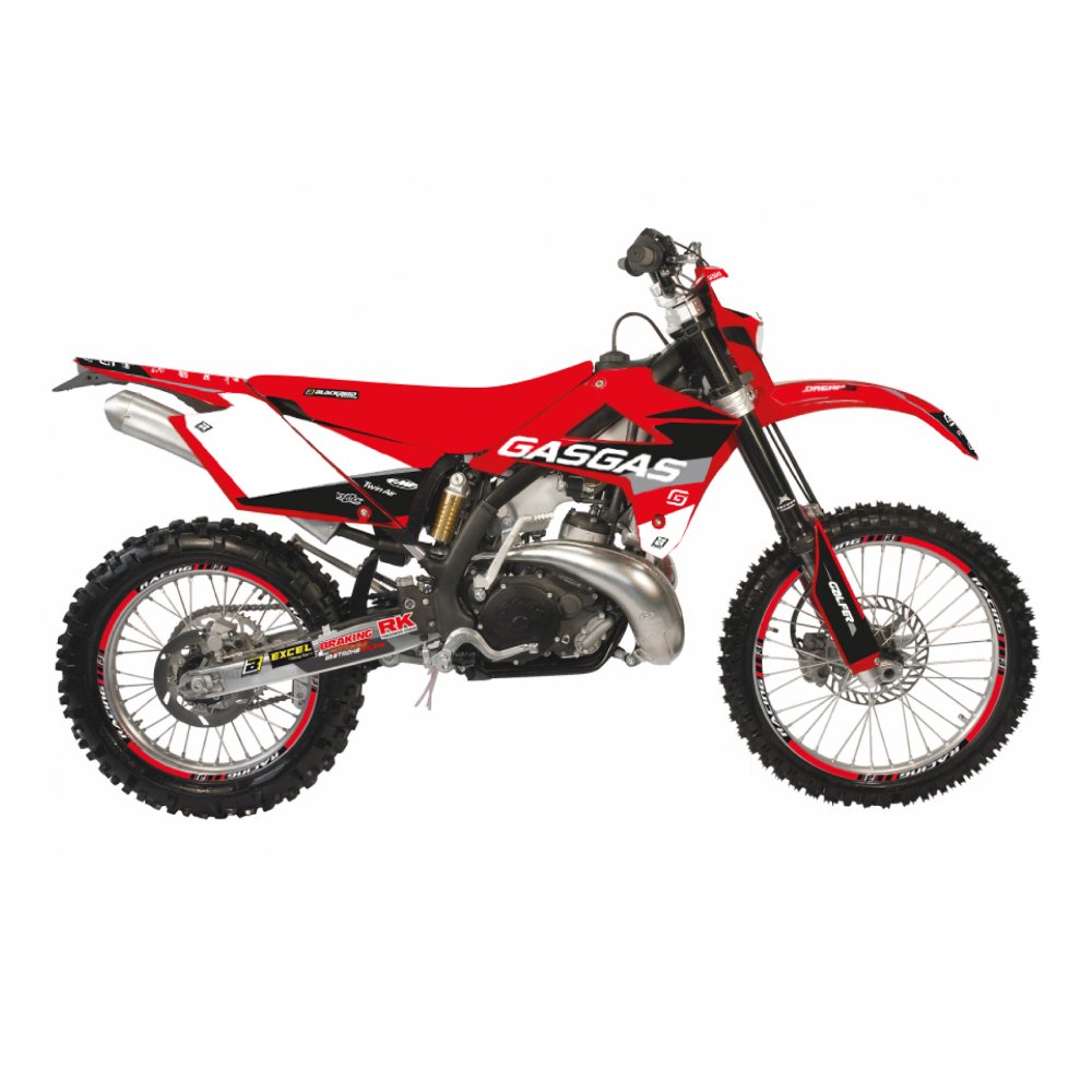 Kit de adhesivos Blackbird Racing Dream 5 Gas gas EC-FSE  07-09 Kit de adhesivos Blackbird Racing Dream 5 Gas gas EC-FSE  07-09