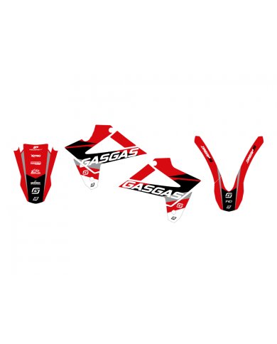 Kit de adhesivos Blackbird Racing Dream 5 Gas gas EC-FSE  07-09 Kit de adhesivos Blackbird Racing Dream 5 Gas gas EC-FSE  07-09
