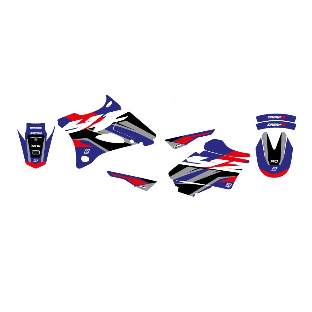 Kit de adhesivos Blackbird Racing Dream 5 Yamaha YZ 85 02-14