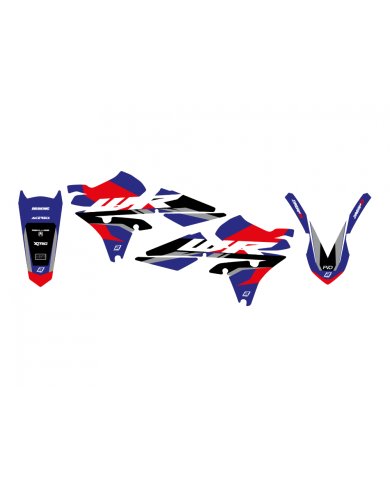 Pack plásticos + adhesivos Yamaha WRF 250 15-19 / WRF 450 16-18
