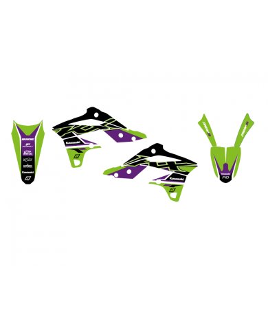 Kit de adhesivos Blackbird Racing Dream 5 Kawasaki KXF 250 13-16