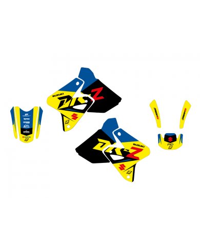 Kit de adhesivos Blackbird Racing Dream 5 Suzuki DRZ 400 00-23