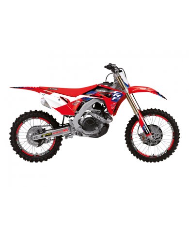 Pack plásticos + adhesivos Honda CRF 250R 18-21 / CRF 450R 17-20