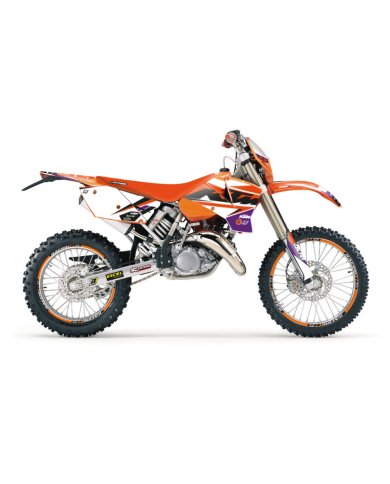 Pack plásticos + adhesivos Ktm SX 03-04