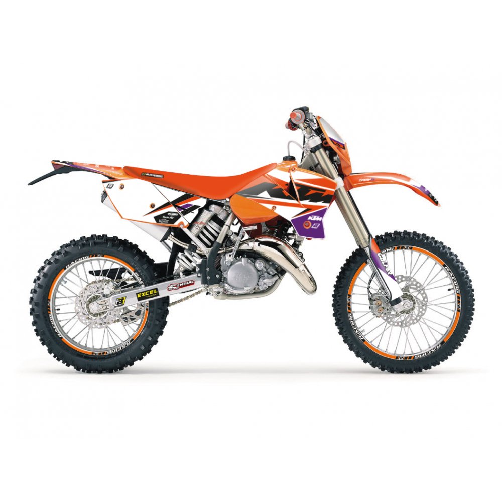 Pack plásticos + adhesivos Ktm SX 03-04 Pack plásticos + adhesivos Ktm SX 03-04