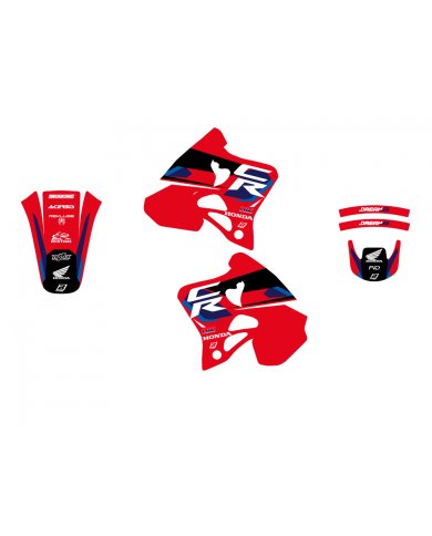 Kit de adhesivos Blackbird Racing Dream 5 Honda CR 125R 93-97 / CR 250R 92-96